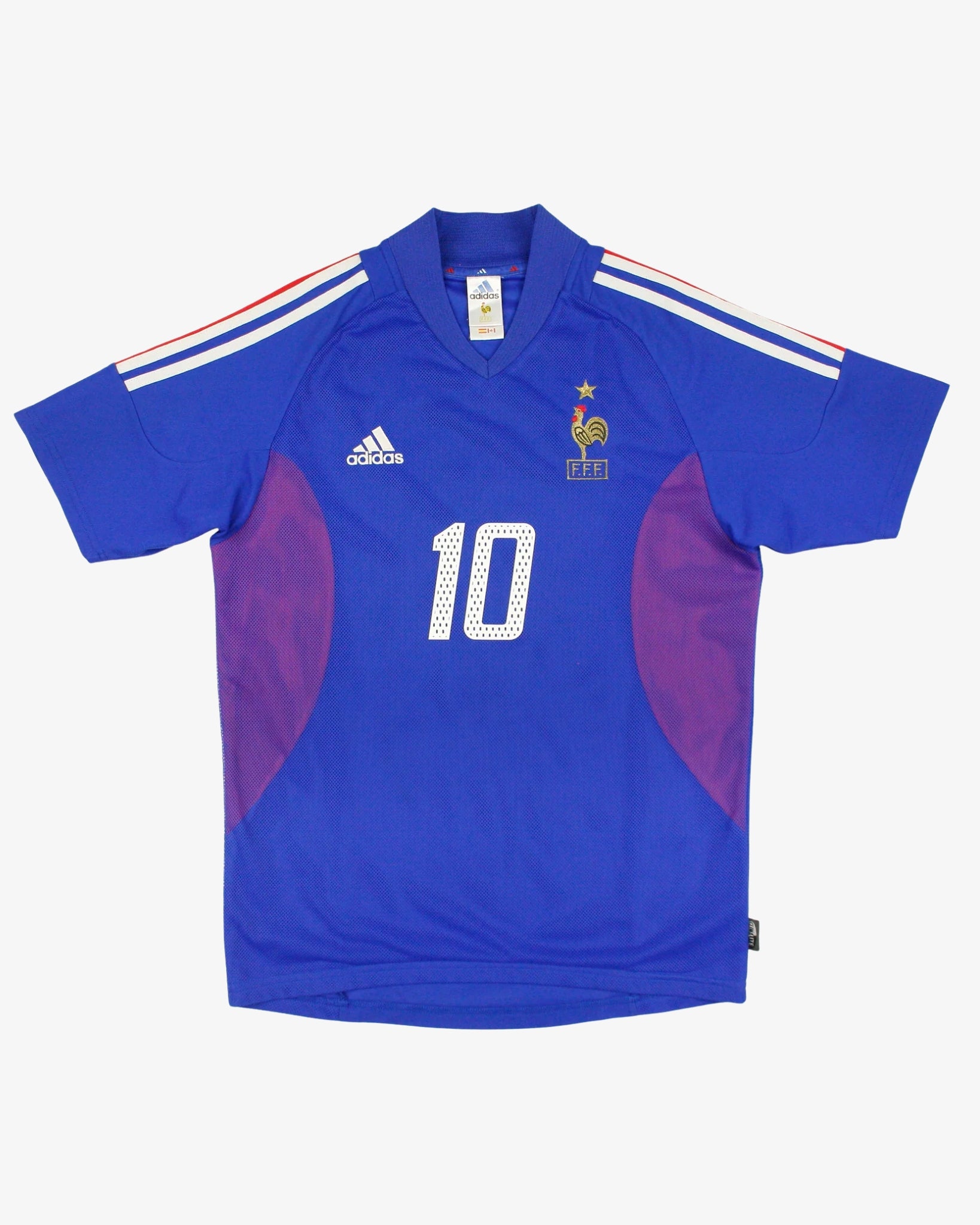 Zinedine Zidane France 2002 #10 Adidas (XL)
